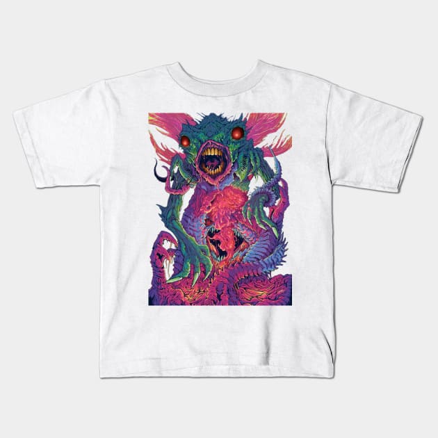 Hyper Beast v2 Kids T-Shirt by Sammyboysk